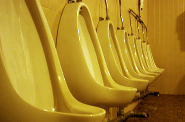 Urinals are a one gender affair