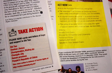 take action and act now boxes